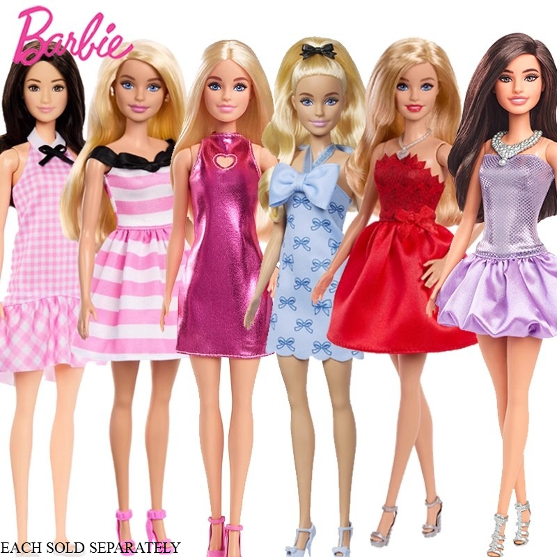Mattel Toy Barbie - %100 Orijinal Mattel Barbie Fashionistas Kız