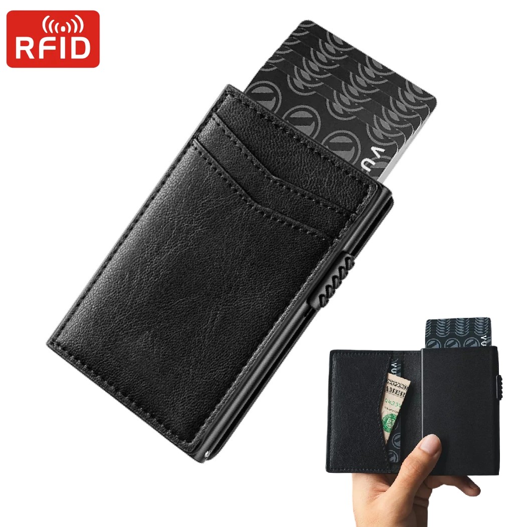 Card Top Loader - Erkek Minimalist Cüzdan Lüks Kredi Kartı