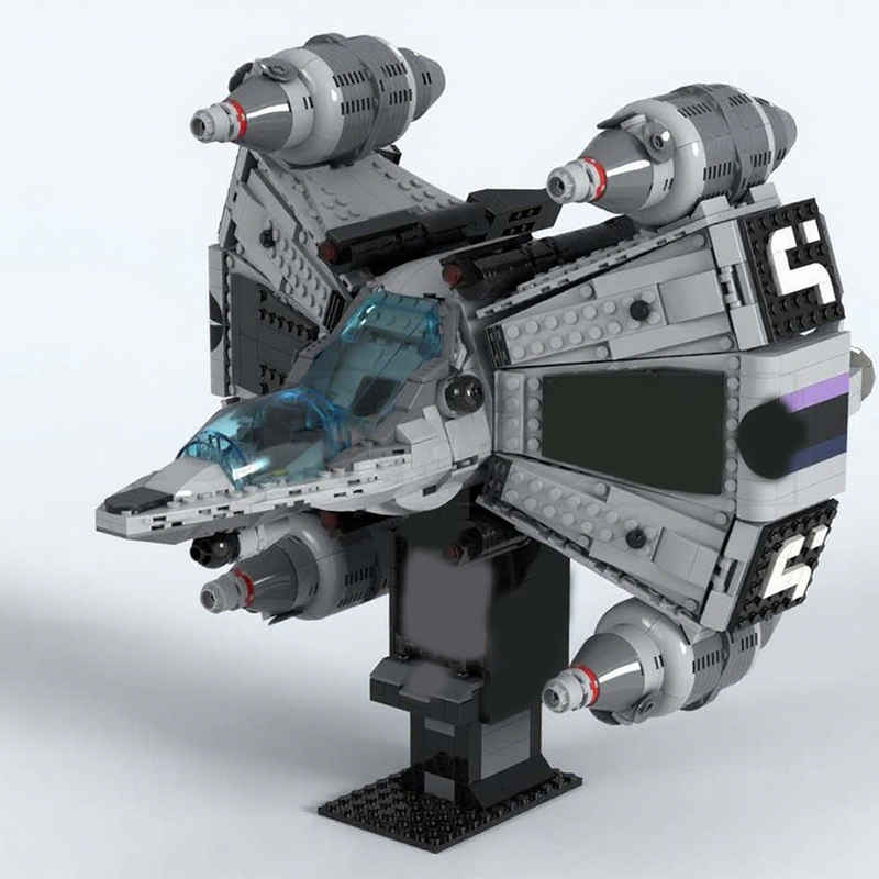 Lego Set Creator - 1520 Parça MOC Uzay Savaşı Gunstar