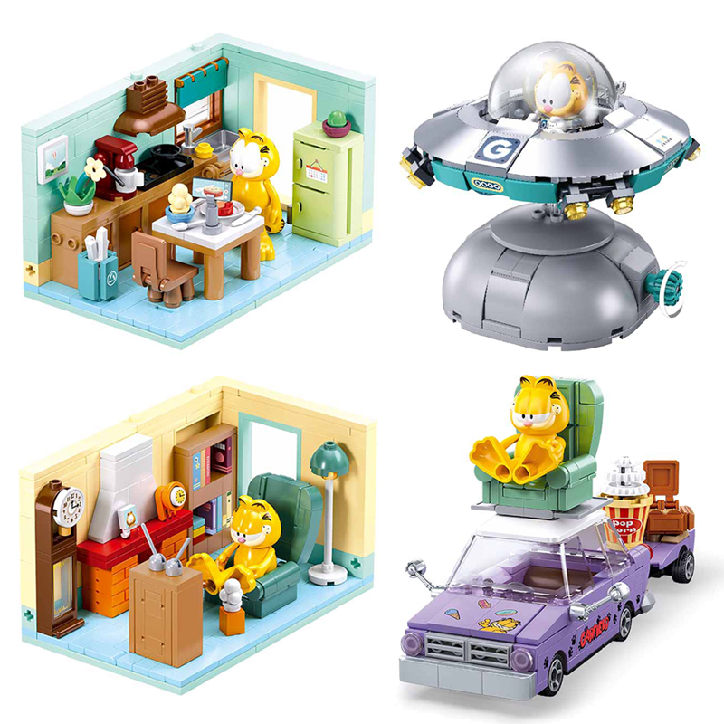 Lego Set Creator - 2024 SLUBAN Garfield gösterisi yapı taşları