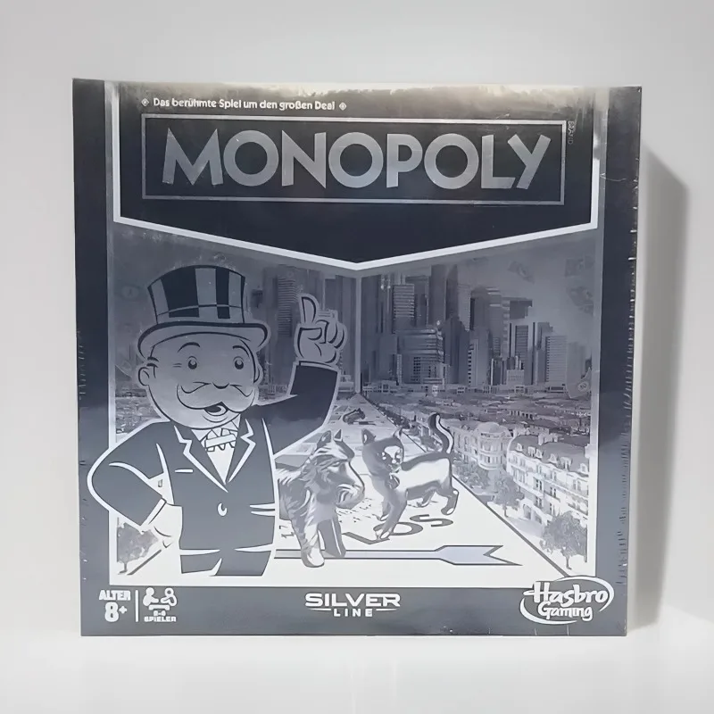 Hasbro Game Monopoly - Hasbro Monopoly Figürü Gümüş Rengi Bebek