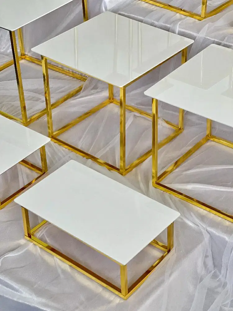 12-20 Parça Lüks Altın Çerçeve - Display Risers Set incelemesi ve fiyatı