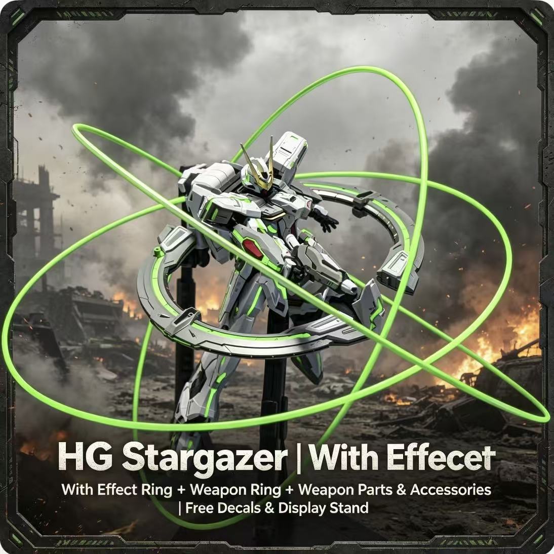 47 HG Stargazer Mecha, Efekt H - Bandai Model Gundam Hg incelemesi ve fiyatı