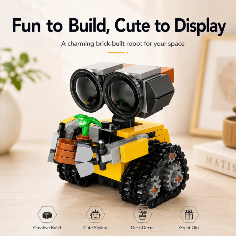 Mini Robot Yapı Blokları Seti, - Building Block Mini incelemesi ve fiyatı