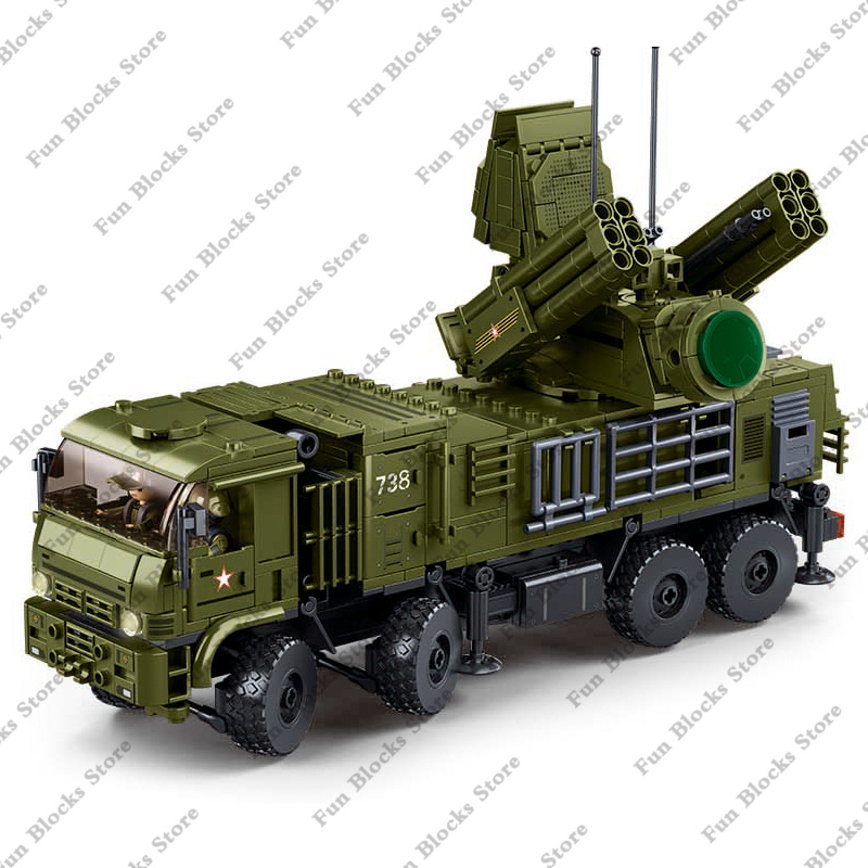 SLUBAN Askeri Uçaksavar Füze A - Lego Set Creator incelemesi ve fiyatı