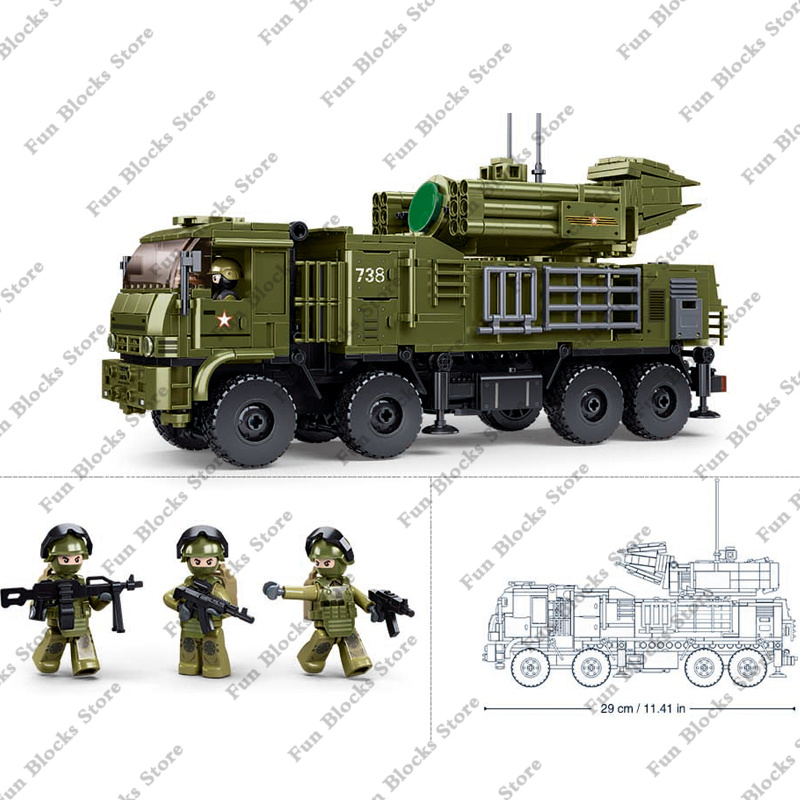 SLUBAN Askeri Uçaksavar Füze A - Lego Set Creator incelemesi ve fiyatı