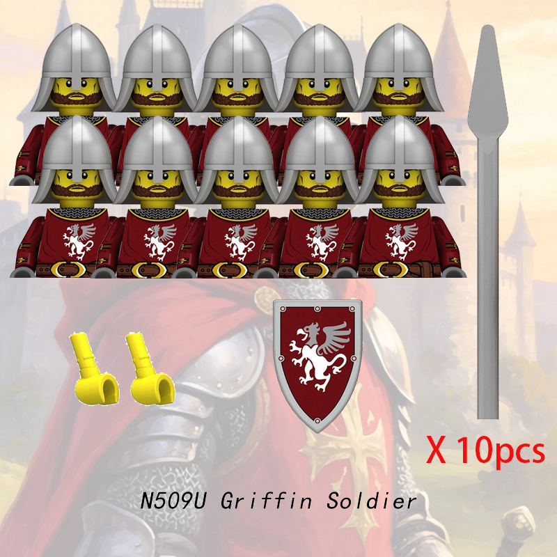 Ortaçağ kalesi şövalye minifig - Lego Minifigure Holder incelemesi ve fiyatı