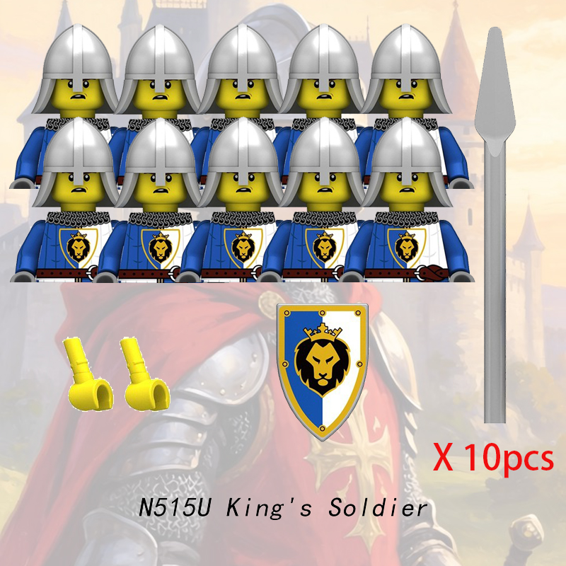 Ortaçağ kalesi şövalye minifig - Lego Minifigure Holder incelemesi ve fiyatı