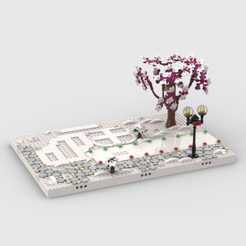 Kış Köyü Sergi Tabanı set 1032 - Lego Set Creator incelemesi ve fiyatı