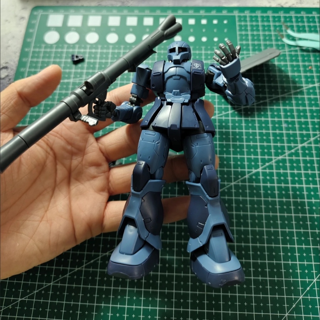 GTO MS-05 HG 1/144 Zaku Siyah  - Bandai Model Gundam Hg incelemesi ve fiyatı