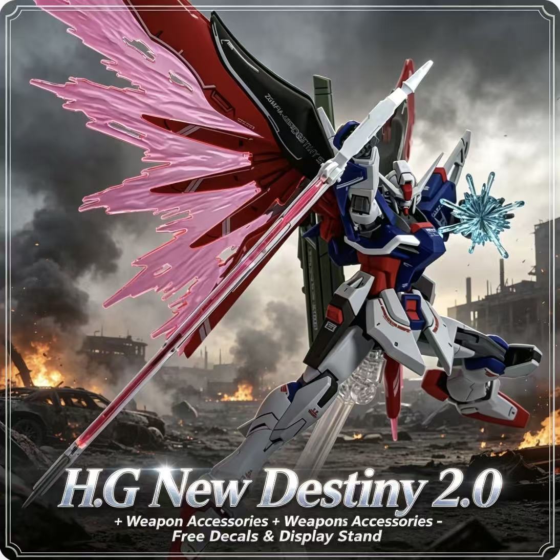 224 HG 1/144 Destiny Spec II F - Bandai Model Gundam Hg incelemesi ve fiyatı