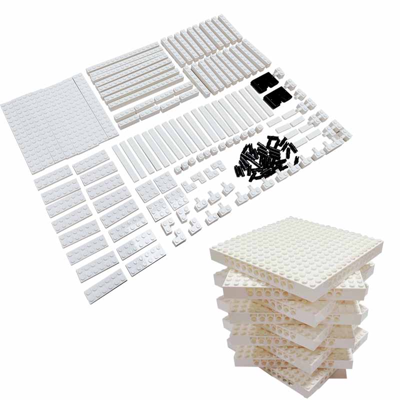 Piksel sanat boyama beyaz foto - Lego Minifigure Holder incelemesi ve fiyatı
