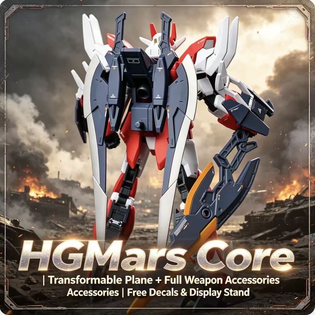 008A HG 1/144 Mars Core Warrio - Bandai Model Gundam Hg incelemesi ve fiyatı